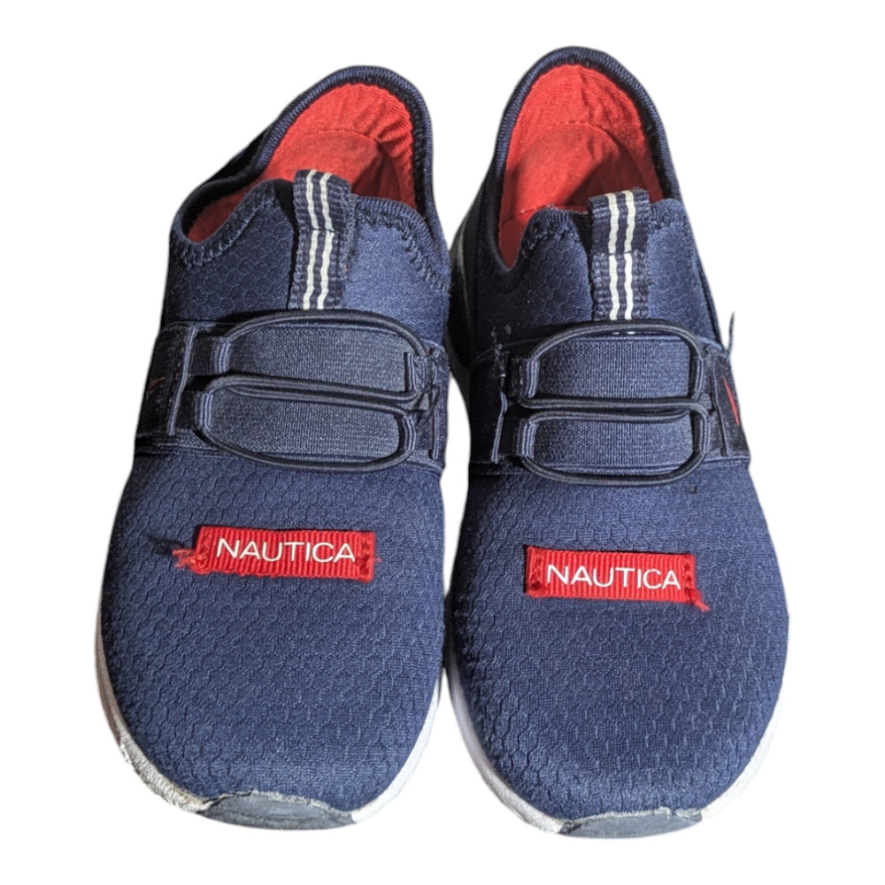 Nautica Size 11 Shoes Navy And Red
